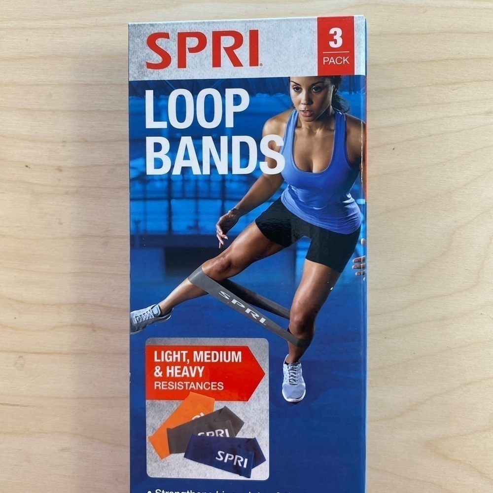 SPRI Loop Bands Light, Medium, &  Heavy Resistances (BH)